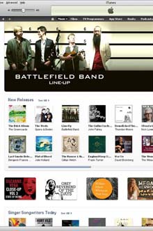 iTunes Battlefield Band